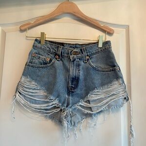 Vintage Levi Denim Shorts